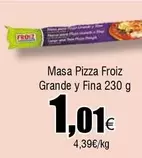 Oferta de Froiz - Masa Pizza por 1,01€ en Froiz
