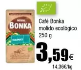 Oferta de Nestlé - Café Bolsa Molido Ecológico por 3,59€ en Froiz