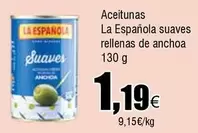 Oferta de La Española - Aceitunas Rellenas De Anchoa por 1,19€ en Froiz