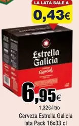 Oferta de Estrella Galicia - Cerveza por 6,95€ en Froiz