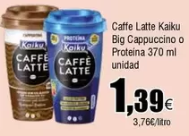 Oferta de Kaiku - Caffe Latte Big Cappucino O Proteina por 1,39€ en Froiz