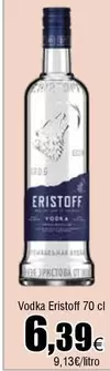 Oferta de Eristoff - Vodka por 6,39€ en Froiz