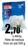 Oferta de Froiz - Filete De Merluza por 2,7€ en Froiz