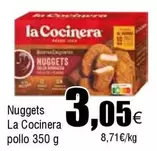 Oferta de La Cocinera - Nuggets Pollo por 3,05€ en Froiz
