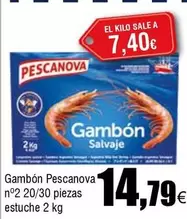 Oferta de Pescanova - Gambon por 14,79€ en Froiz