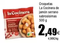 Oferta de La Cocinera - Croquetas De Jamon Serrano Sabrosisimas por 2,49€ en Froiz