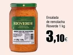 Oferta de Rioverde - Ensalada De Remolacha por 3,1€ en Froiz