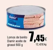 Oferta de Diamir - Lomos De Bonito Aceite De Girasol por 7,45€ en Froiz
