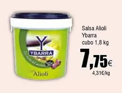 Oferta de Ybarra - Salsa Alioli  Cubo por 7,75€ en Froiz