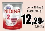 Oferta de Nestlé - Leche Nidina 2 Infantil por 12,29€ en Froiz