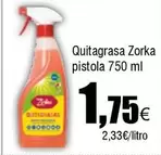 Oferta de Zorka - Quitagrasa Pistola por 1,75€ en Froiz