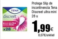 Oferta de Tena - Protege Slip De Incontinencia Discreet Ultra Mini por 1,99€ en Froiz