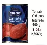 Oferta de Cidacos - Tomate Triturado por 2,5€ en Froiz