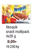 Oferta de Nestlé - Nesquik Snack Multipack por 1,99€ en Froiz