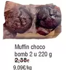 Oferta de Muffin Choco Bomb por 2,29€ en Froiz