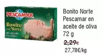 Oferta de Pescamar - Bonito Norte por 27,78€ en Froiz