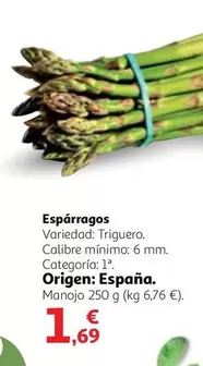 Oferta de Origen - Esparragos por 1,69€ en Alcampo