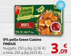Oferta de Findus - 0% Pollo Green Cuisine por 3,09€ en Alcampo