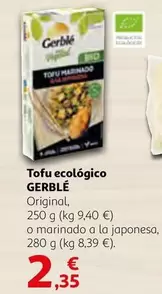 Oferta de Gerblé - Tofu Ecologico por 2,35€ en Alcampo