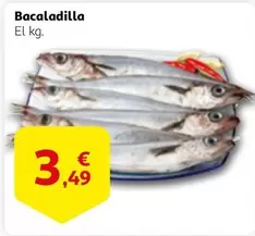 Oferta de Bacaladilla por 3,49€ en Alcampo