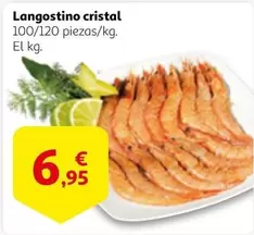 Oferta de Cristal - Langostino por 6,95€ en Alcampo