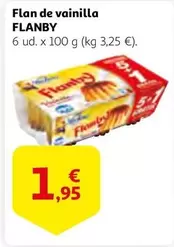 Oferta de Flanby - Flan De Vainilla por 1,95€ en Alcampo