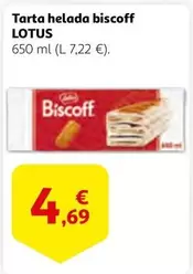 Oferta de Lotus - Tarta Helada Biscoff por 4,69€ en Alcampo