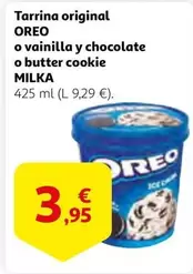 Oferta de Milka - Tarrina Original O Vainilla Y Chocolate O Butter Cookie por 3,95€ en Alcampo