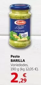 Oferta de Barilla - Pesto por 2,29€ en Alcampo