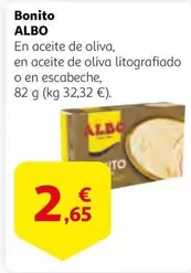 Oferta de Albo - Bonito por 2,65€ en Alcampo