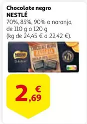 Oferta de Nestlé - Chocolate Negro por 2,69€ en Alcampo