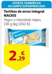 Oferta de Alcampo - Tortitas De Arroz Integral por 2,29€ en Alcampo