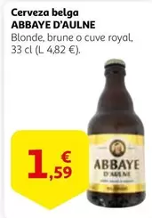 Oferta de Abbaye - Cerveza Belga por 1,59€ en Alcampo