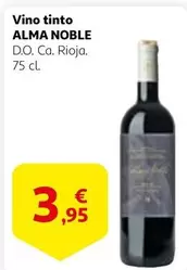 Oferta de Alma - Vino Tinto por 3,95€ en Alcampo