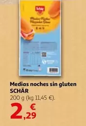 Oferta de Schär - Medias Noches Sin Gluten por 2,29€ en Alcampo