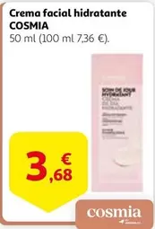 Oferta de Cosmia - Crema Facial Hidratante por 3,68€ en Alcampo