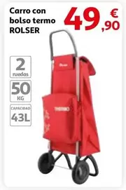 Oferta de Rolser - Carro Con Bolso Termo por 49,9€ en Alcampo