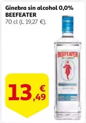 Oferta de Beefeater - Ginebra Sin Alcohol 0,0% por 13,49€ en Alcampo