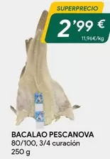 Oferta de Pescanova - Bacalao por 2,99€ en Masymas