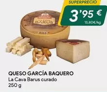Oferta de García Baquero - Queso por 3,95€ en Masymas