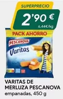 Oferta de Pescanova - Varitas De Merluza por 2,9€ en Masymas