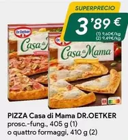 Oferta de Dr Oetker - Pizza por 3,89€ en Masymas