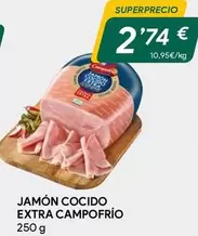 Oferta de Campofrío - Jamon Cocido Extra por 2,74€ en Masymas