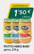 Oferta de Hero - Potito Baby por 1,5€ en Masymas