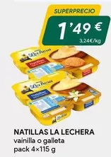 Oferta de La Lechera - Natillas por 1,49€ en Masymas