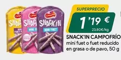 Oferta de Campofrío - Snack/in por 1,19€ en Masymas