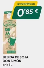 Oferta de Don Simón - Bebida De Soja por 0,85€ en Masymas