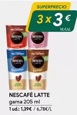 Oferta de Nescafé - Latte por 1,39€ en Masymas