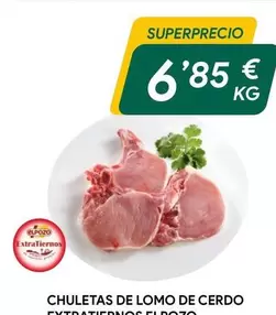 Oferta de Elpozo - Chuletas De Lomo De Cerdo por 6,85€ en Masymas