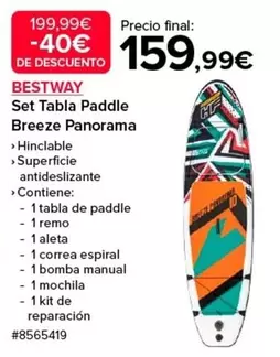 Oferta de Bestway - Set Tabla Paddle Breeze Panorama por 159,99€ en Costco